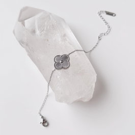 Heliophilia Silver Pulsera de Acero Inoxidable 316L Plateada Resistente a la Corrosión Elegante Ideal para Cualquier Ocasión